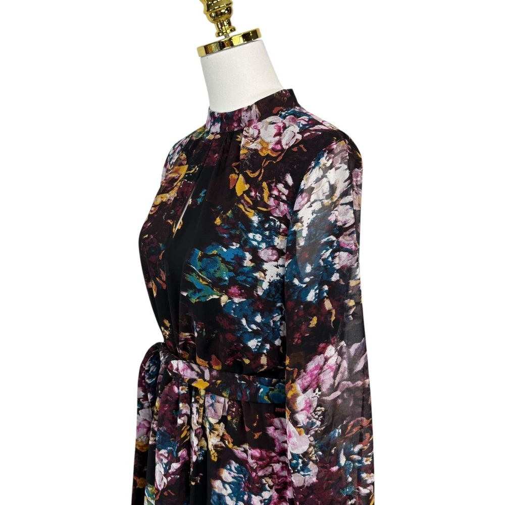 Woman’s Who What Wear belted floral dress size M - Picture 6 of 7